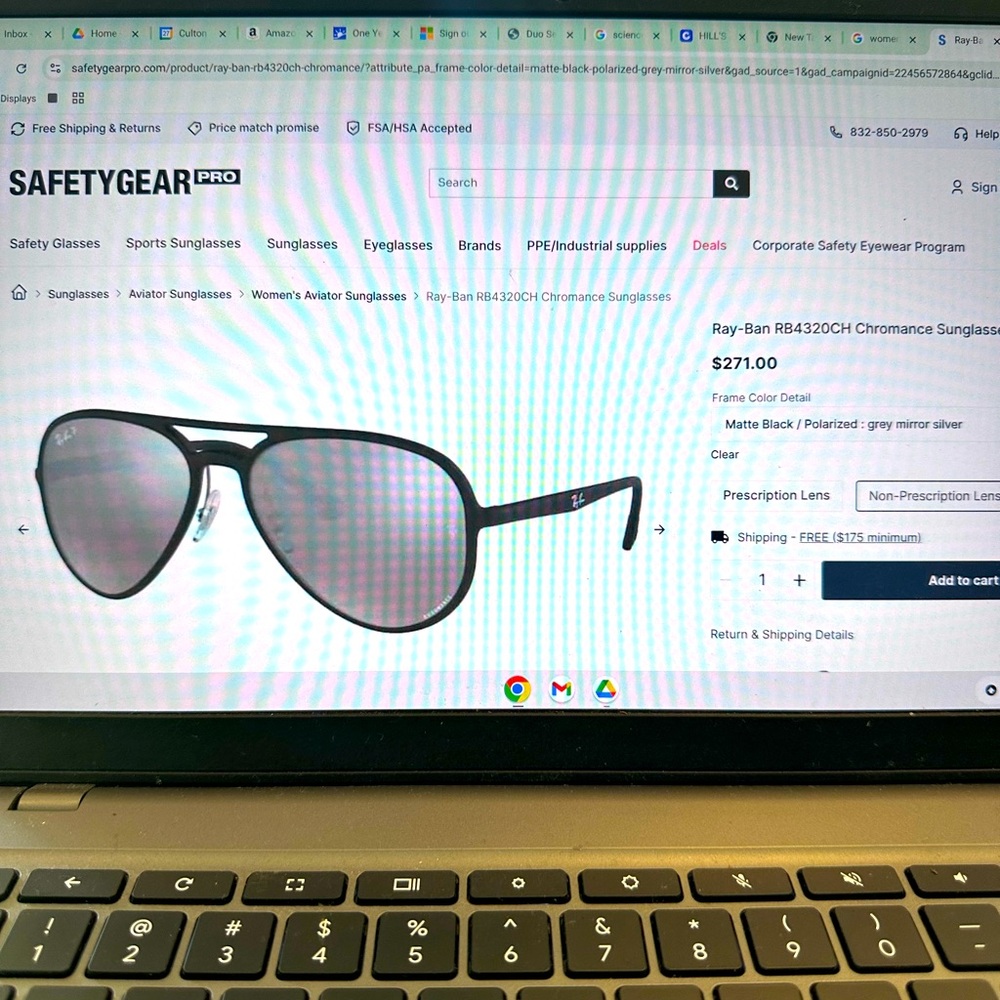 Women’s Ray-Ban Chromance Sunglasses